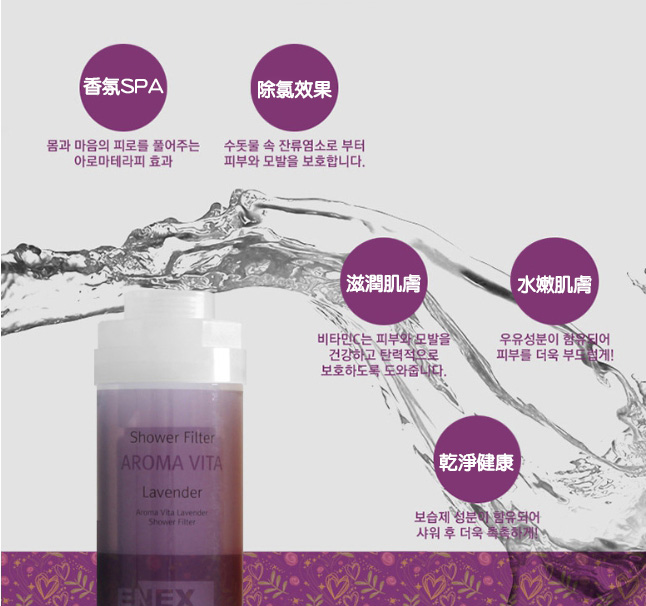 韓國製沐浴香氛濾水SPA 2